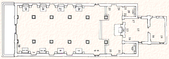 Mappa della Chiesa